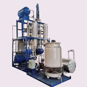 Waste oil distillation machine with highly effective converts waste oil into diesel fuel