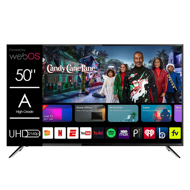50inch Flat Screen LED TV Panel Google WebOS Vidaa Android Television 50 Inch 4K Smart Tv