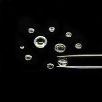 Meilleur prix Lentille optique en verre saphir K9 BK7, achromatique, asphérique, plan-convexe, demi-sphère, avec revêtement antireflet, OEM