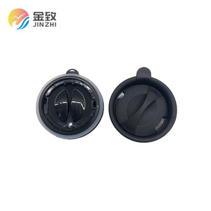 Jin Zhi Rotating Lid Ceramic Water <b>Cup</b> Plastic Lid Glass PP <b>Cup</b> Lid Food Grade Seal Leak Proof Travel Use - Product Image 4
