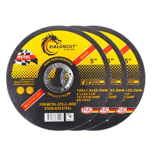 resinoid angle grinder disc CUT DISC 5 inch metal cutting disc 125mm for stainless