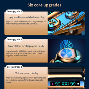 Vente chaude F9 True Wireless Earbuds <span class=keywords><strong>avec</strong></span> <span class=keywords><strong>casque</strong></span> Powerbank TWS et indicateur de batterie LED - Product Image 6