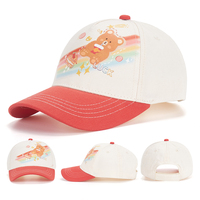 Gorra de Béisbol Ajustable de Verano para Niños, con Estampado Animal Personalizado por Sublimación, de 5 Paneles, de Poliéster, Protección Solar