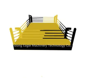 YG-MMA13 हॉट सेलिंग कमर्शियल फिटनेस होलसेल बॉक्सिंग रिंग कीमत एमएमए बॉक्सिंग रिंग सेल एमएमए फ्लोर बॉक्सिंग रिंग