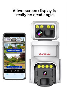 Icam365 <span class=keywords><strong>Solar</strong></span>-CCTV-Kamera mit zwei Objektiven Wifi 4G SIM-Karte CMOS-Sensor Verbrauchs armes Sicherheits <span class=keywords><strong>system</strong></span> für den Außenbereich mit PIR-Alarm - Product Image 3