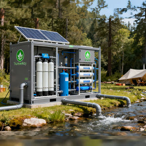 Equipo de Tratamiento de Agua Subterránea por Ósmosis Inversa Personalizado, Bomba PLC para Solucionar Problemas de Agua con Alto Contenido de Fluoruro y Alta Dureza - Product Image 3