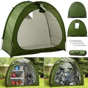야외 캠핑 방수 자전거 창고 자전거 커버 스토리지 텐트에 대 한 정원 스토리지 헛간