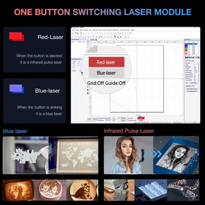 Máquina de Gravação a Laser 3D de Alta Qualidade para Cristais Fotográficos Holográficos, Impressora a Laser 3D, Gravador a Laser Interno para Troféus 3D - Product Image 3