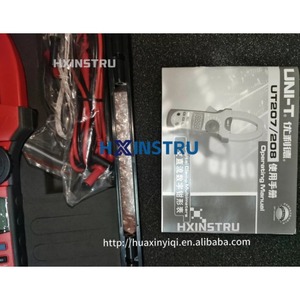 UNI-T UT208 แคลมป์มิเตอร์ดิจิตอล มัลติมิเตอร์ วัดแรงดันไฟฟ้า AC DC แอมป์ โอห์ม เครื่องวัดอุณหภูมิ H H H - Product Image 2