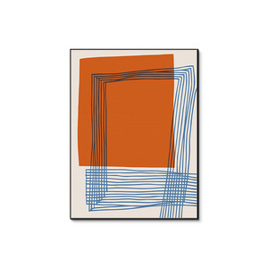 Pintura Decorativa de Pared con Bloques de Color Brillantes Estilo Nórdico, Impresión en Lienzo de Alta Calidad, Estilo Bohemio Abstracto para Decoración del Hogar - Product Image 6