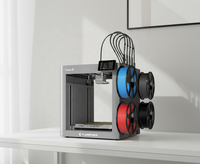 2026 Flashforge Creator 5 Printer 3D Cepat 4-nozzle dengan Ukuran Cetak 256*256*256mm dan Pencetakan 4 Warna
