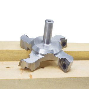Timber Wood Industrial CNC Quality Shank Milling Cutterhead Woodworking Machinery Carpentry Insert Carbide Blades <b>Router</b> Bit - Product Image 4
