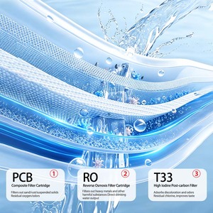 Système de purification d'eau potable par osmose inverse 800G sous évier pour cuisines domestiques – Machine de filtration pure - Product Image 4