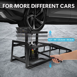 2pcs 5 Ton Heavy-Duty Portable Hydraulique Camion Service Ascenseur Rampes <span class=keywords><strong>Auto</strong></span> <span class=keywords><strong>Garage</strong></span> Réparation pour Camions Véhicules - Product Image 5