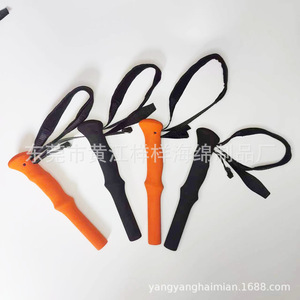 <b>Sponge</b> <b>Handle</b> Cover For Trekking Pole EVA Protection Orange Black 5mm Thickness - Product Image 1