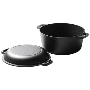 Casseroles <span class=keywords><strong>en</strong></span> <span class=keywords><strong>fonte</strong></span> fabriquées <span class=keywords><strong>en</strong></span> Chine pour le camping, four hollandais rond de grande capacité - Product Image 6