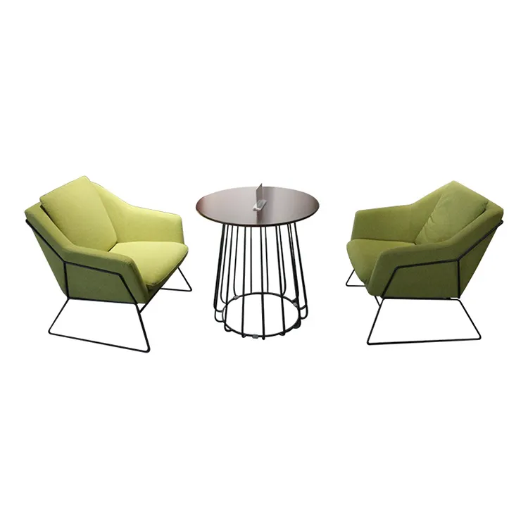 Modern Restaurant Koffie Winkel Eetkamerstoel Stof Groen Wit Parijs Cafe Stoelen