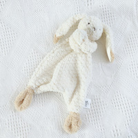 Belle couverture faite à la main pour nouveau-né hiver sécurité lapin apaiser Super doux bébé couette couverture pour enfant