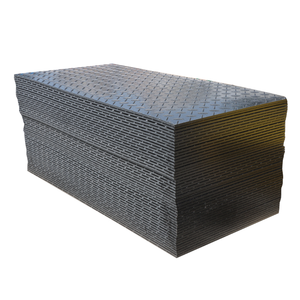 Bán nhiệm vụ nặng nề PE sàn nhựa HDPE mặt đất bảo vệ thảm tùy chỉnh cắt xây dựng tạm thời Road Mat bảo vệ - Product Image 5