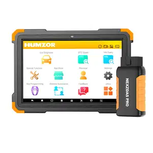 Humzor NexzDAS Pro Tablet Sistema Completo Auto Ferramenta de Diagnóstico com IMMO/ABS/EPB/SAS Profissional OBD2 Scanner BT compatível