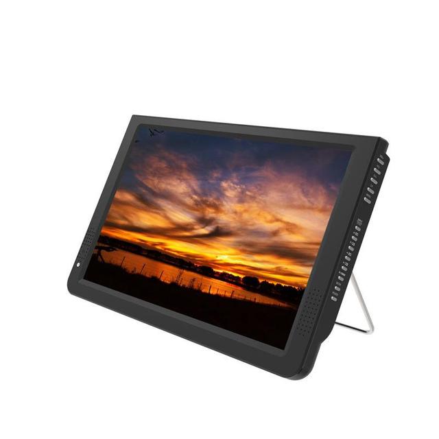14inch Mini Portable Digital Tv With Radio Battery and HD Input Mini Tv Supports DVB-T2 Atsc ISDB-T