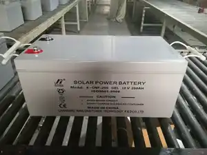 Solar Battery 250ah 12V 250AH Deep Cycle Storage Lead Acid Batteries For Solar System