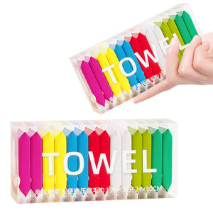 Salviette Compresso <span class=keywords><strong>Mini</strong></span> Pratiche, Tessuto Non Tessuto Monouso Ecologico per Viaggi e Ritocchi in Salone - Product Image 2