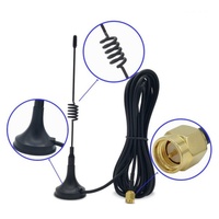Mini-antenne magnétique de 12 cm à ventouse 470 MHz, antenne LoRa à gain élevé 433 MHz, récepteur d'antenne Wi-Fi pour module sans fil