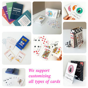 Fabrieksgemaakte gepersonaliseerde kaarten met logo, papier, PVC, plastic, voor feestjes, spelletjes, poker. - Product Image 6