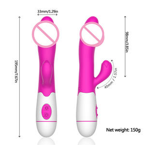 Vibrador de conejo erótico AV Wand alimentado por batería para mujer Mini consolador para clítoris al por mayor herramienta de masaje vibratorio para clítoris de mujer - Product Image 5