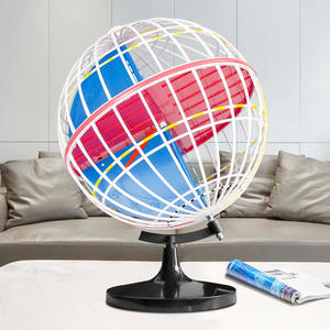 Globe céleste Tianyu de 32 cm avec lumière, ornement éducatif pour l'enseignement et la décoration intérieure, en plastique, impression numérique - Product Image 5