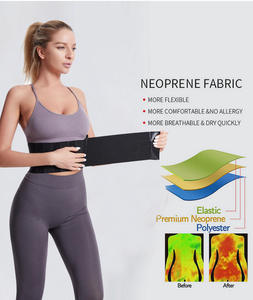Ceinture de compression amincissante respirante pour femme, gaine ventre plat, vente en gros - Product Image 3