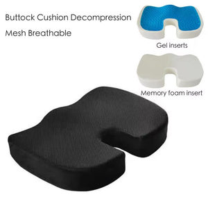 Prodotto di Tendenza 2026 Cuscini Ortopedici Ergonomici Antiscivolo in Memory Foam per Sedia da Ufficio e Sedile Auto con Logo/Confezione Personalizzati - Product Image 3