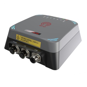 เครื่องอ่าน RFID UHF แบบทนทาน RS485 RS232 TCP IP Modbus เครื่องอ่าน RFID UHF อุตสาหกรรมแบบรวมสำหรับสายการผลิต - Product Image 1