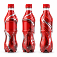 Étiquettes thermorétractables personnalisées en gros, imperméables et durables, pour bouteilles de Coca-Cola, café, boissons énergisantes, eau minérale et autres boissons