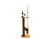 Brasero d'extérieur à chauffage rapide en acier inoxydable, type fusée, pour jardin, poêle à granulés de bois, chauffage de terrasse