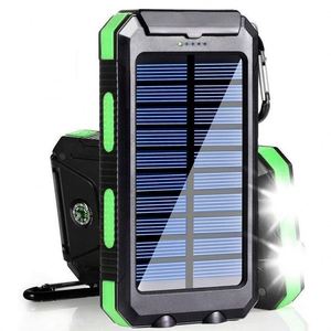 Batterie <span class=keywords><strong>solaire</strong></span> double USB 10000mAh, chargeur <span class=keywords><strong>solaire</strong></span> sans fil étanche pour téléphone portable - Product Image 3