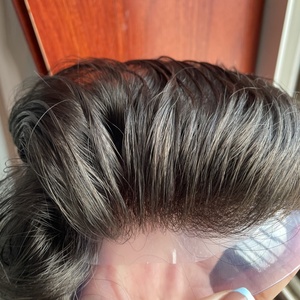 Prótesis Capilar Vloop de 0.03MM, Superfina, para Hombre, con Base de Poliuretano - Product Image 2