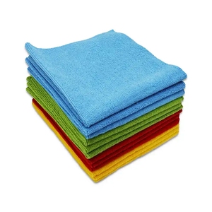 Serviette de lavage de voiture en microfibre coréenne de luxe 300 <span class=keywords><strong>Gsm</strong></span> tissu microfibre absorbant en peluche sans bord à séchage rapide avec sac à poils denses emballé - Product Image 1