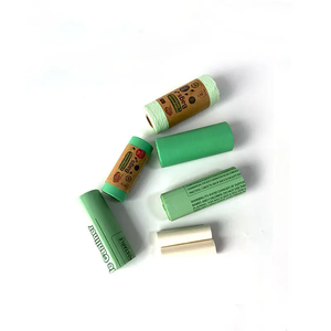 Sacs poubelle biodégradables thermoscellables en PLA, résistants, noirs, épais, pour poubelles, sacs à ordures - Product Image 6