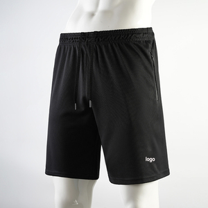 Pantalones Cortos Deportivos de Malla de 5 Pulgadas con Logotipo Personalizado para Hombre, Elegantes, Casuales, de Secado Rápido, para Fútbol, Baloncesto, Entrenamiento, Gimnasio, con Bolsillos con Cremallera - Product Image 4