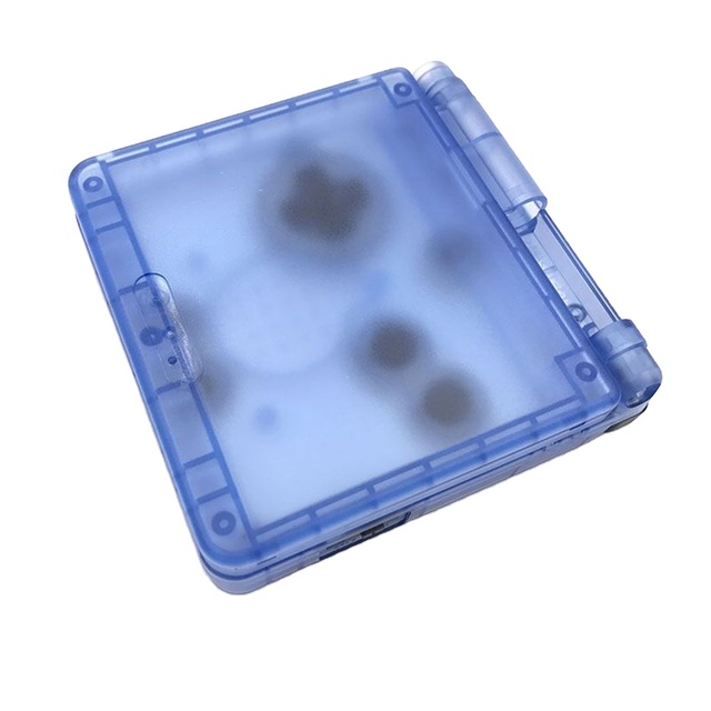 For Nintendo Gameboy Advance SP Housing Shell Replacement Transparent Screen Case for Nintendo Gameboy Advance GBA Clear Cover