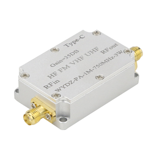 Amplificador de Potencia RF de Banda Ancha 35DB WYDZ-PA-1M-750MHz-3W HF FM VHF UHF, Carcasa para Transmisor FM - Product Image 6