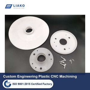 Service de fabrication de pièces en plastique technique sur mesure par usinage CNC, PEEK, POM, Nylon, UPE, PP, PE usinés selon les dessins - Product Image 1