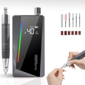 Nuevo Taladro Eléctrico para Uñas sin Escobillas, Pantalla Grande, 40000 rpm, Rotación Potente para Remover Gel de Uñas Rápidamente, Salón de Uñas - Product Image 1