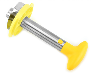 Outil de cuisine de haute qualité pour fruits, coupe-ananas rotatif en acier inoxydable, éplucheur, dénoyauteur et trancheur d'ananas - Product Image 3