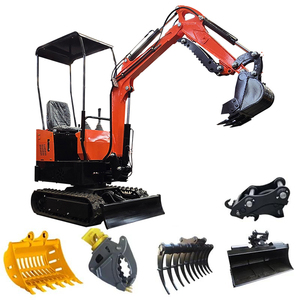Надежный и дешевый мини-гусеничный экскаватор 1 тонный гусеничный экскаватор небольшой мини-экскаватор низкая цена - Product Image 3