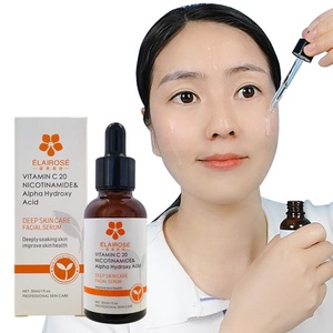 Suero Facial con 20% de Vitamina <span class=keywords><strong>C</strong></span>, 30 ml, Niacinamida, Ácido Alfa Hidroxi, Iluminador, Hidratante, Reafirmante, para Manchas Oscuras, Cuidado de la Piel, Marca Privada OEM - Product Image 4
