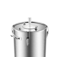 Fermenteur conique en acier inoxydable 304, réservoir de fermentation de 30, 60, 70, 100 L avec refroidisseur pour la fabrication de bière artisanale, réservoir de fermentation pour la fabrication de bière artisanale