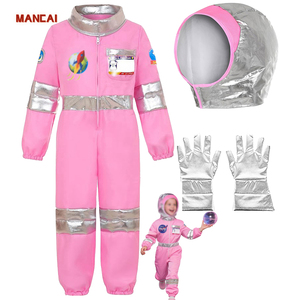 <span class=keywords><strong>Disfraz</strong></span> de <span class=keywords><strong>Astronauta</strong></span> Rosa para Niñas con Guantes, Casco de Jardín de Infancia, <span class=keywords><strong>Disfraz</strong></span> de Traje Espacial Infantil para Fiestas y Actuaciones - Product Image 1